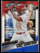 Cole Lankford 2014 Panini Prizm Draft Picks Red White and Blue Pulsar #70