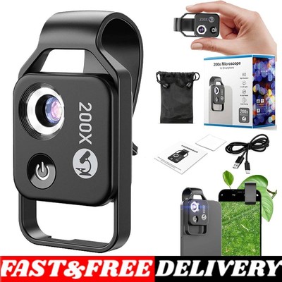 Nanozoom 200X Magnification Zoom Nanozoom Cell Phone Lens Nanozoom X200 Camer