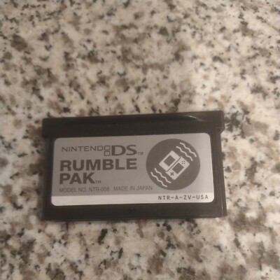 Ds Rumble Pak In Box Nintendo DS Rumble Pak NTR-008 (NTR-A-ZV USA) Rare TESTED WORKING | eBay