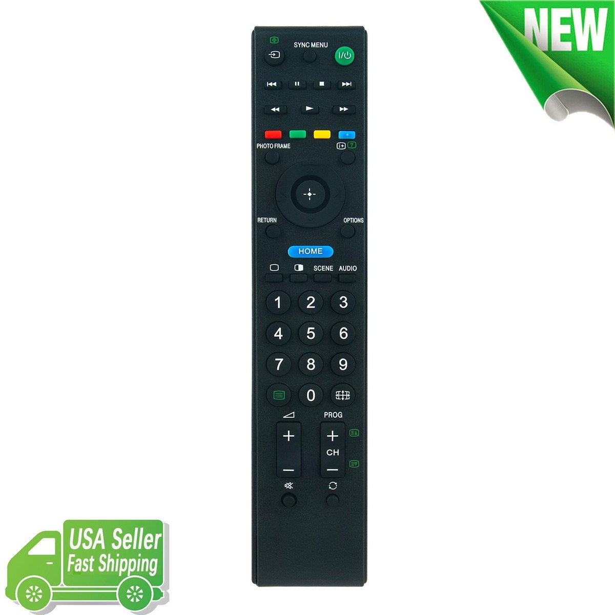 New RM-GA022 RM-GA021 Replace Remote Control for Sony TV KLV