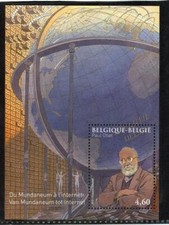 Belgium 2010 MS 429  Otlet  Mandaneum  MNH