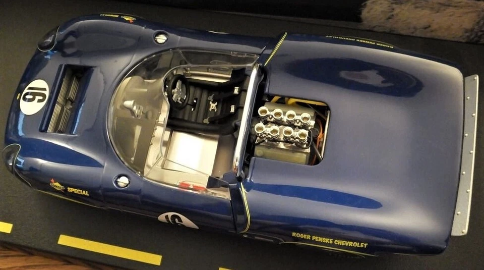 Racing Race Car Racer Le Mans1 18Custom Built12Metal Body24Hot Rod Vintage - Image 2 of 4