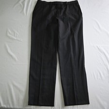 Jack Victor 36x34 Charcoal Gray 100 Wool Neptune Mens Dress Pants