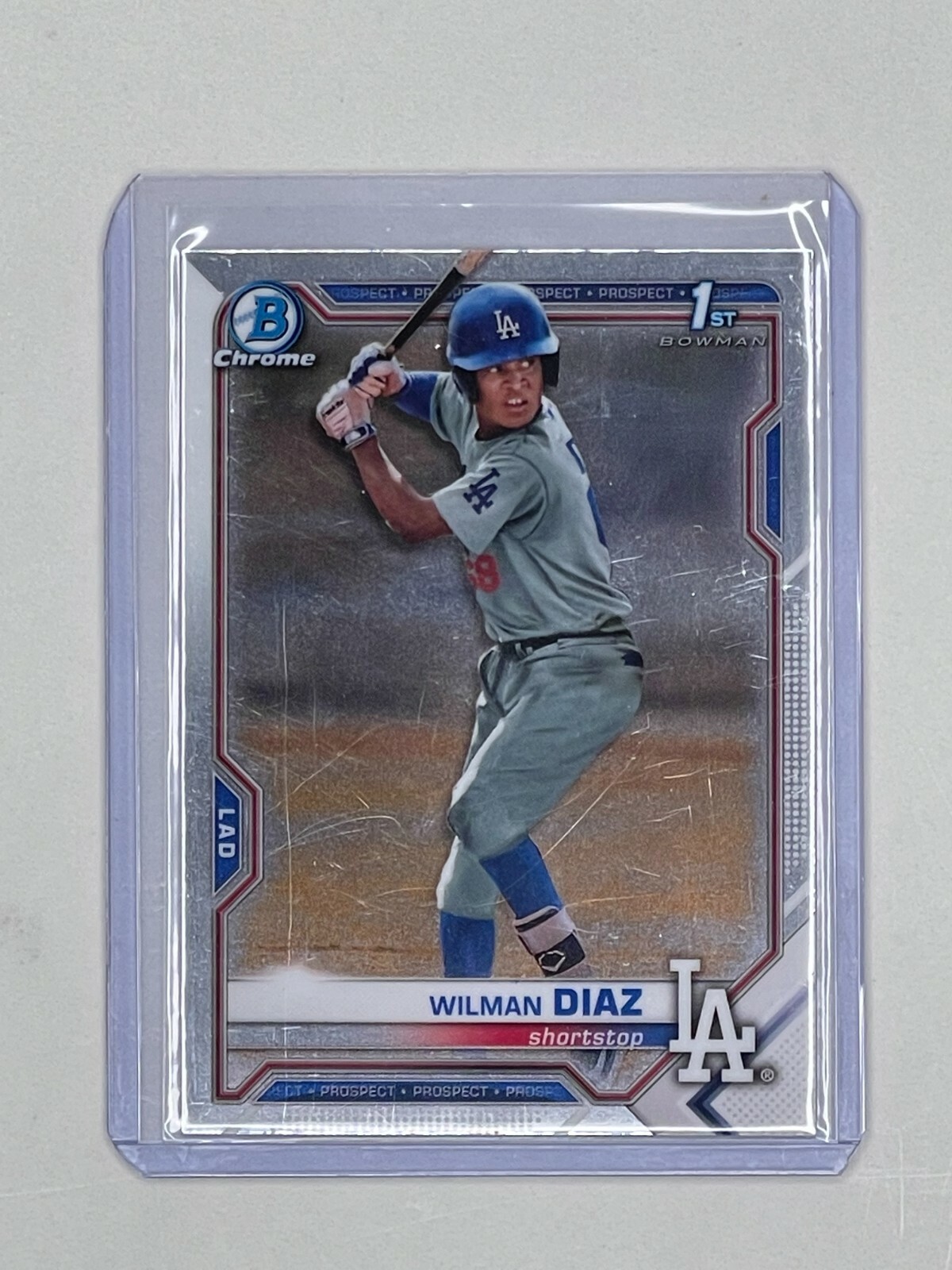 2021 Bowman Chrome Prospects #BCP197 Wilman Diaz