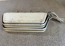 Vintage Mid-Century Headboard Reading Light Nightlight Lamp metal  14 