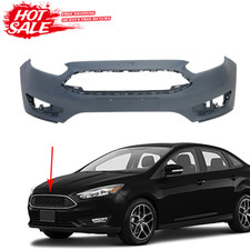 Primered Front Bumper Cover For 2015 2016 2017 2018 Ford Focus