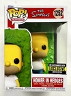 Funko Pop! Television Homer Simpson In Hedges #1252 Simpsons EE 2022 Exclusive