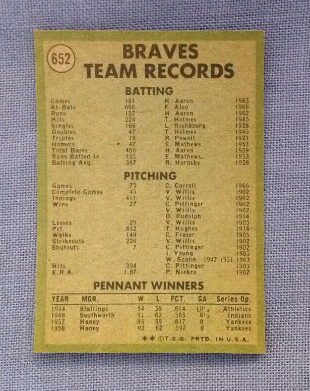 1971 Topps Pick a Card Complete your Set VG-NM-MT 439-748 N UPDATED $1 MAX SHIP - Image 2 of 4