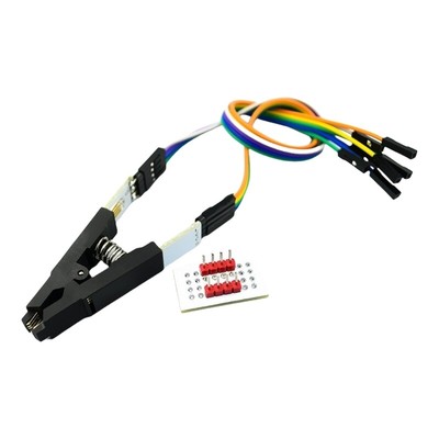 SOP8 Chip Recording Clip No Soldering Required Connection for Motherboards BIOS
