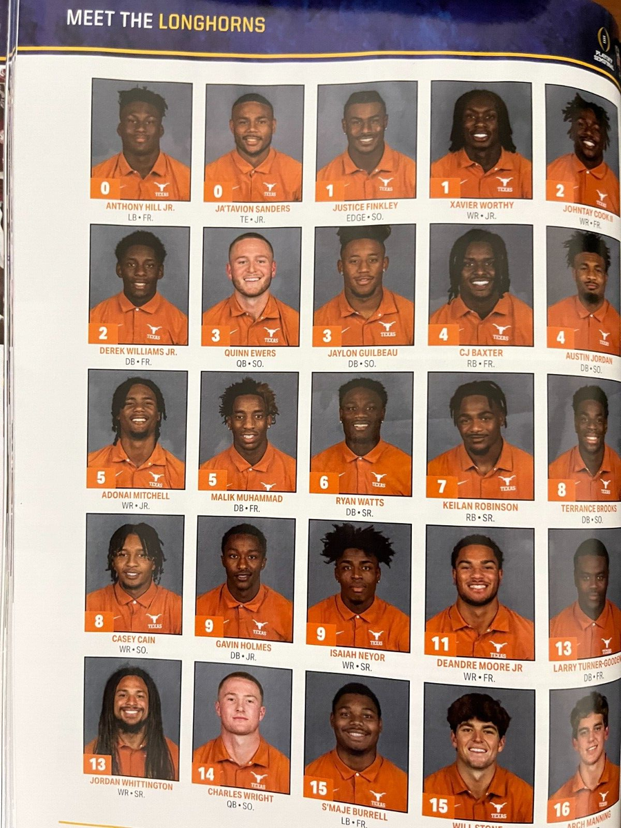 2024 Sugar Bowl Official Game Program - Washington Huskies Vs Texas Longhorns (164 Pages)