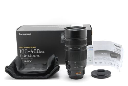 "MINT w/Box" Panasonic LUMIX G Vario-Elmar 100-400mm f/4-6.3 Zoom Lens Micro 3/4 - Afbeelding 1 van 8
