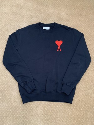ami heart sweatshirt