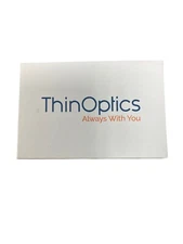 ThinOptics Keychain Case and Readers Rectangular Reading Glasses +1.0