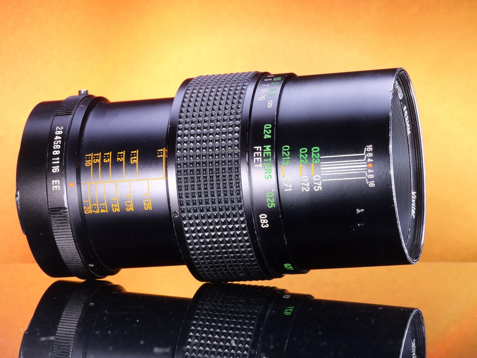 Vivitar Konica Macro Hexanon AR 55mm f/3.5 Manual Focus Lens #28504233 - Image 4 of 4