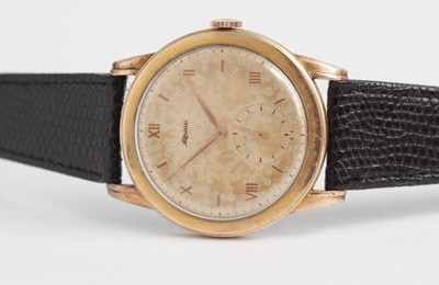 Montre Vintage Alpina Jumbo 37mm - Boîtier Art Déco, Calibre 598, Années 1940-1955