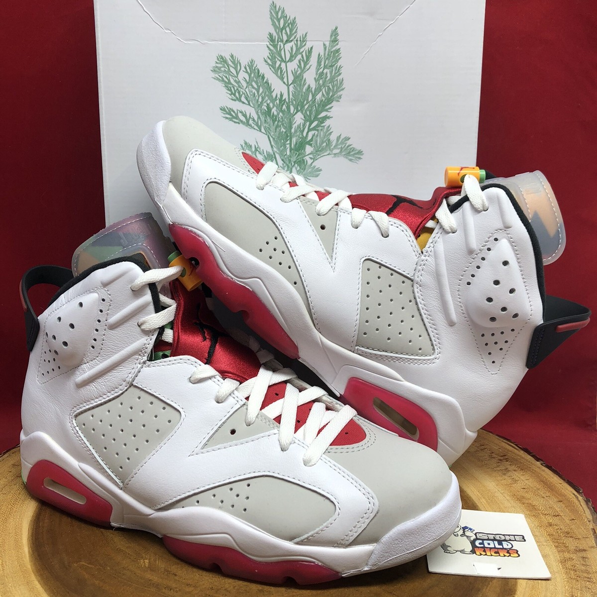 Nike Air Jordan 6 Retro Hare size 9 OG VI CT8529-062 VII VIII XI