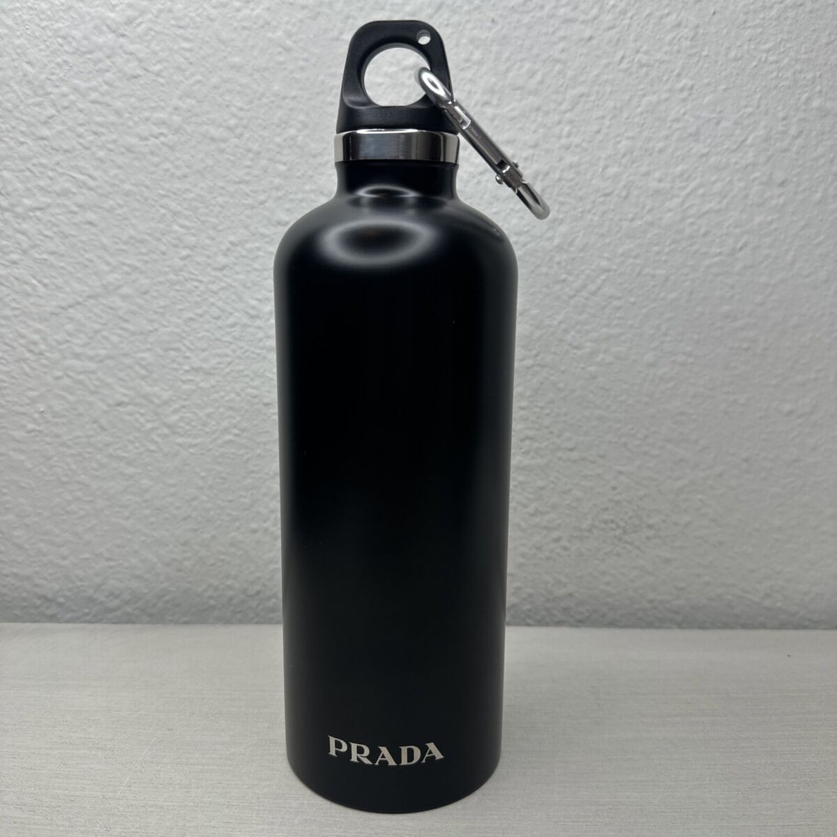 Prada Stainless Steel Black Thermal Water Bottle 500 ML NWOB Prada Stainless Steel Black Thermal Water Bottle 500 ML NWOB