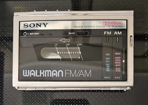 Vintage Sony Walkman WM-F10II Stereo Cassette Player WM-F10 II One Owner