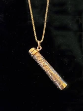 Beautiful Gold Vermeil Kaleidoscope Necklace by Kevin & Deborah Healy