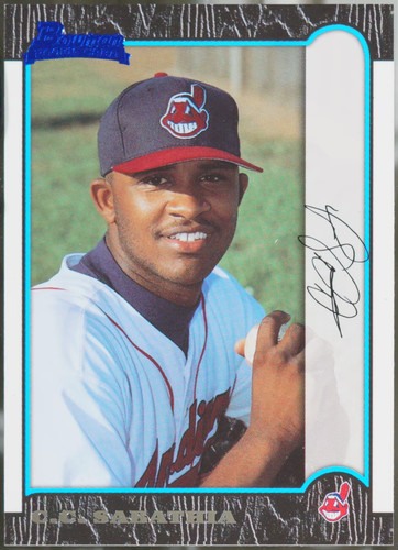 C. C. Sabathia #344 1999 Bowman card