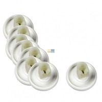 Aeg Electrolux 8X Korbrolle Unterkorb GeschirrspüLer Korbrollen Set 5026997100