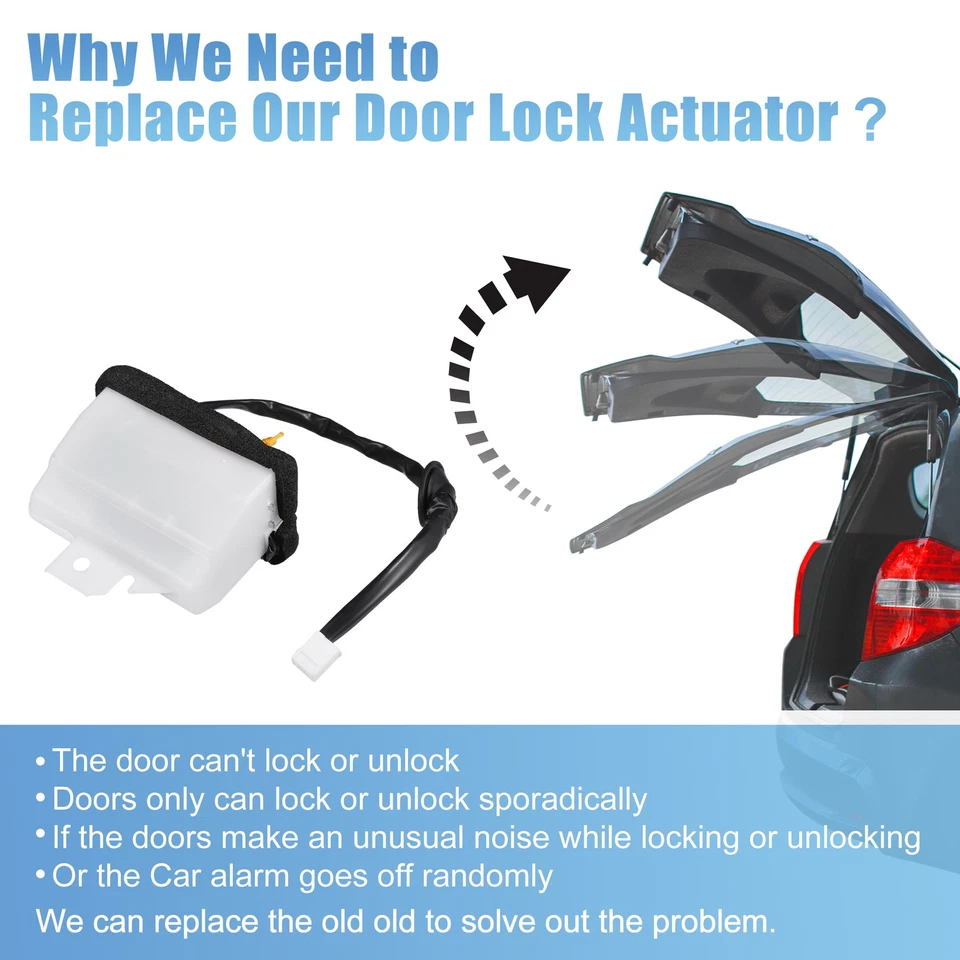 Pack of 1 For Toyota Sequoia 08-21 Car Rear Hatch Latch Liftgate Lock Actuator - Изображение 4 из 4