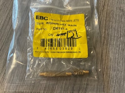 ( 3)  Keihin carb   CR Prefix Main # 112  Jet CR XR CFR 80 250 125 200 500 150