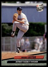 1992 Ultra Mark Leiter Detroit Tigers #366