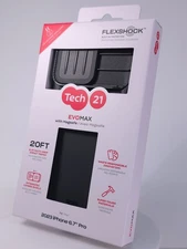 Lot of Tech21 EvoMax Case with MagSafe for Apple iPhone 15 Pro Max - Black - New
