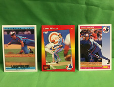 LARRY WALKER , 3 different cards, Donruss, Triple Play, Score 1992