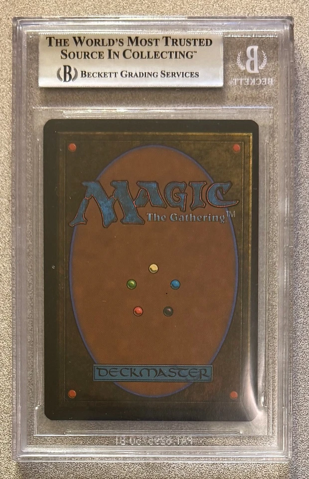 Angus Mackenzie MTG Italian Legends BGS Mint 9 Rare Legendary Creature Sharp!! - Image 2 of 2