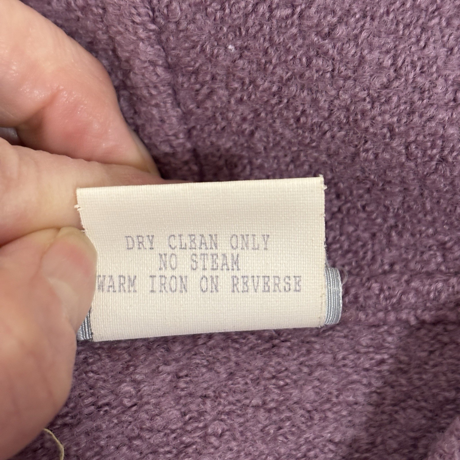 100% Wool Two Button Collared Mid-Length Jacket P… - image 5