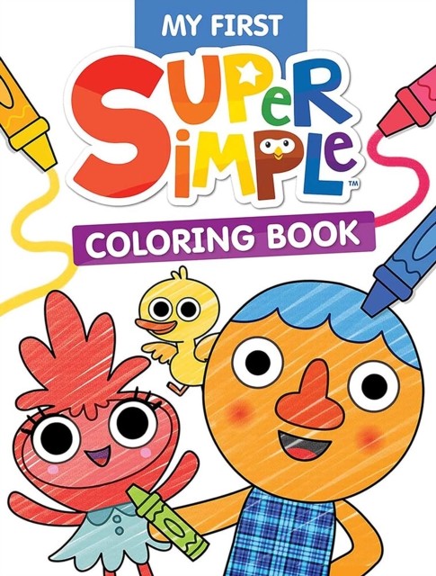 Super Simple My First Coloring Book by Dover Publications PAPERBACK - Image 2
