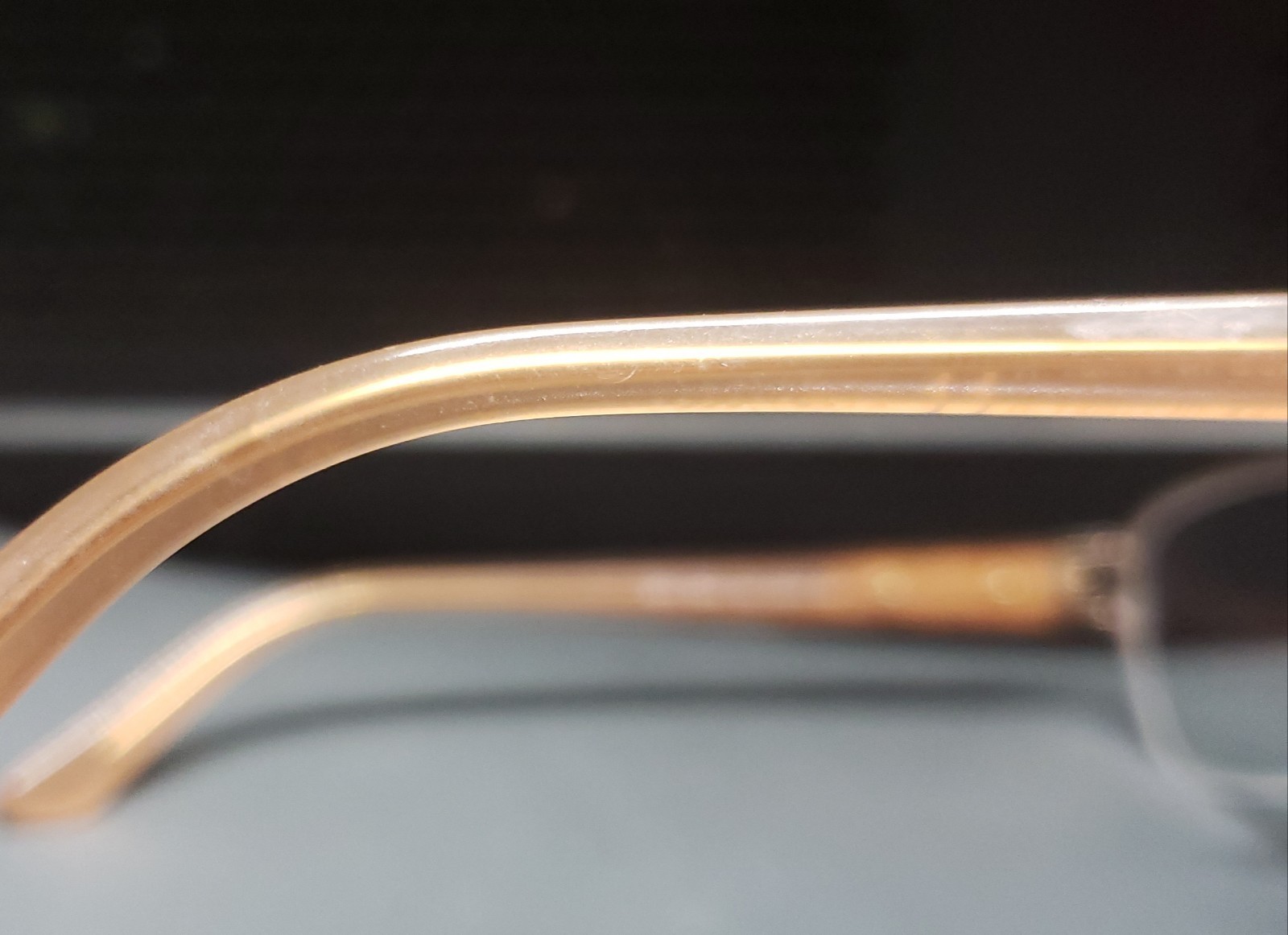 Versace Eyeglasses MOD. 1215-B 1052 Rose Gold Crystals Half Rim Italy 53 16 135 thumbnail 10