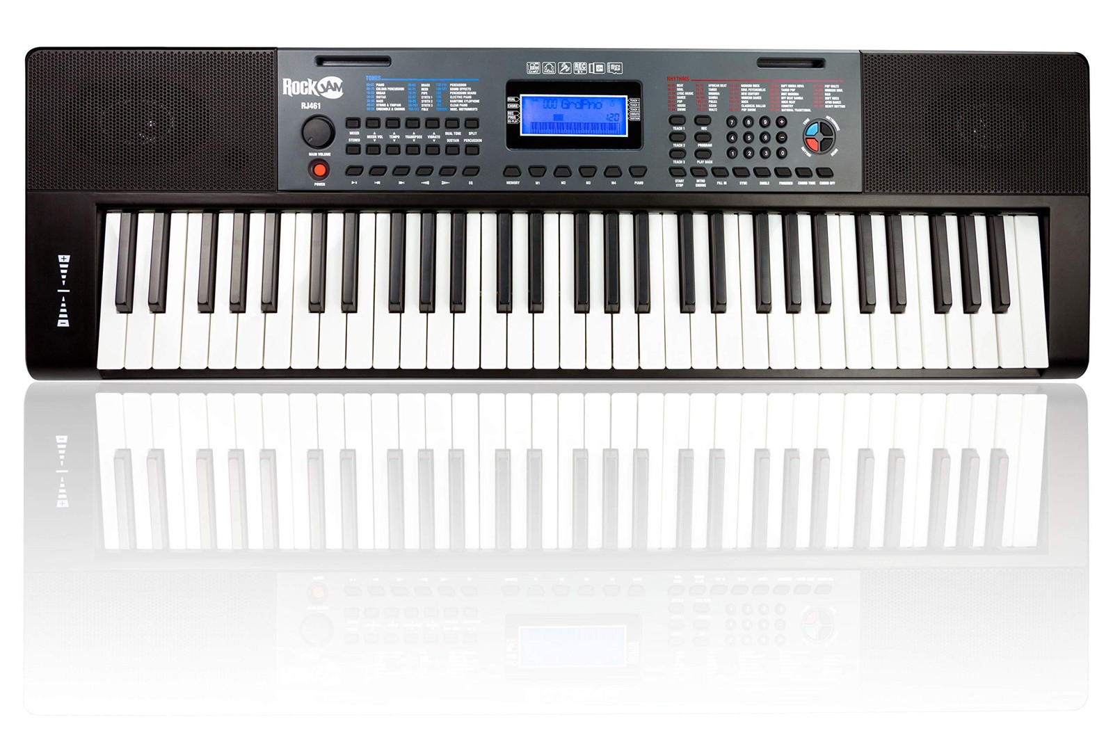RockJam RJ461 Tastiera Pianoforte 61 Tasti per Principianti 300 Suoni Pianola foto 2