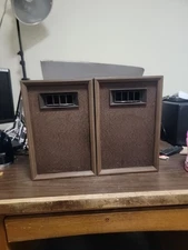 Vintage 70s-80s Pair SOUNDESIGN 609 Full Range Speakers  Great Sound!