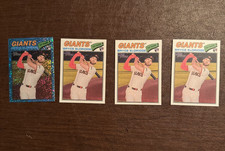 2026 Topps Heritage Bryce Eldridge RC #310 Base Lot (3) + Light Blue Sparkle (1)