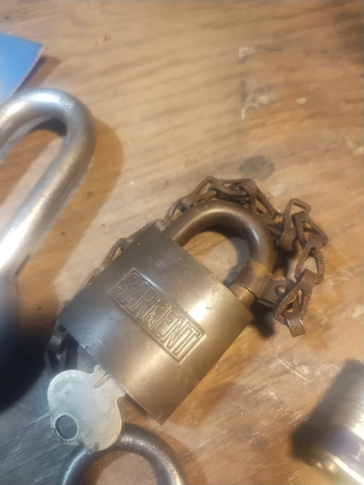 Lote de candados vintage Foto 2 de 4