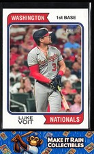 Luke Voit 2023 Topps Heritage #256 Washington Nationals Baseball
