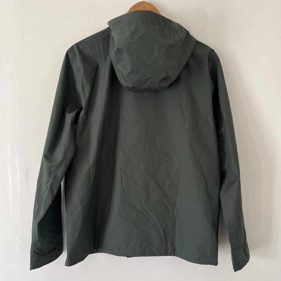 Patagonia Jackson Glacier Rain Jacket Mens Small Old Growth Green FA25 26545 NEW - Image 3 of 4