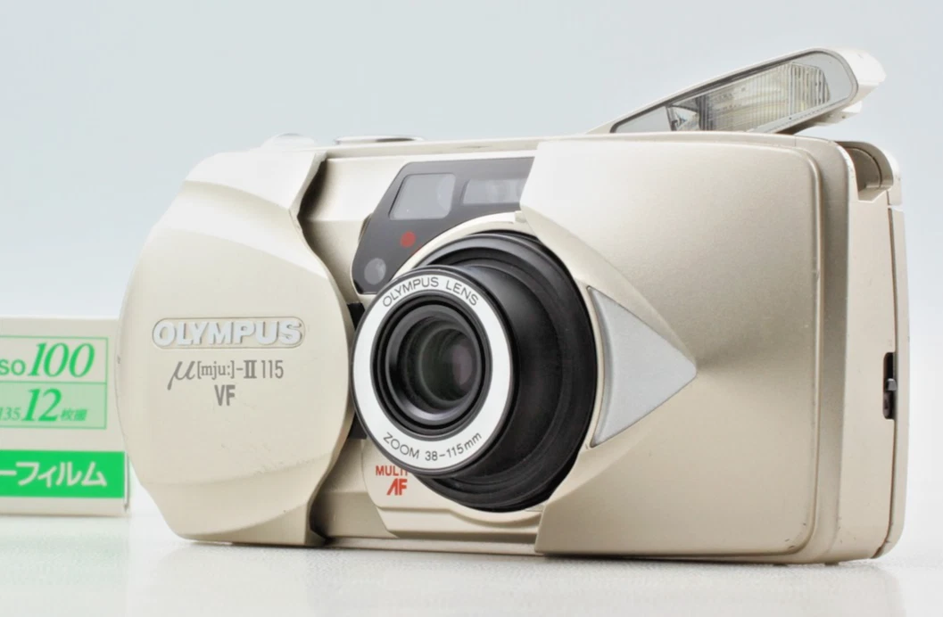 OLYMPUS μ II フィルムカメラ 超簡単]フィルムコンパクトカメラの使い方 OLYMPUS μ[mju]-II ZOOM