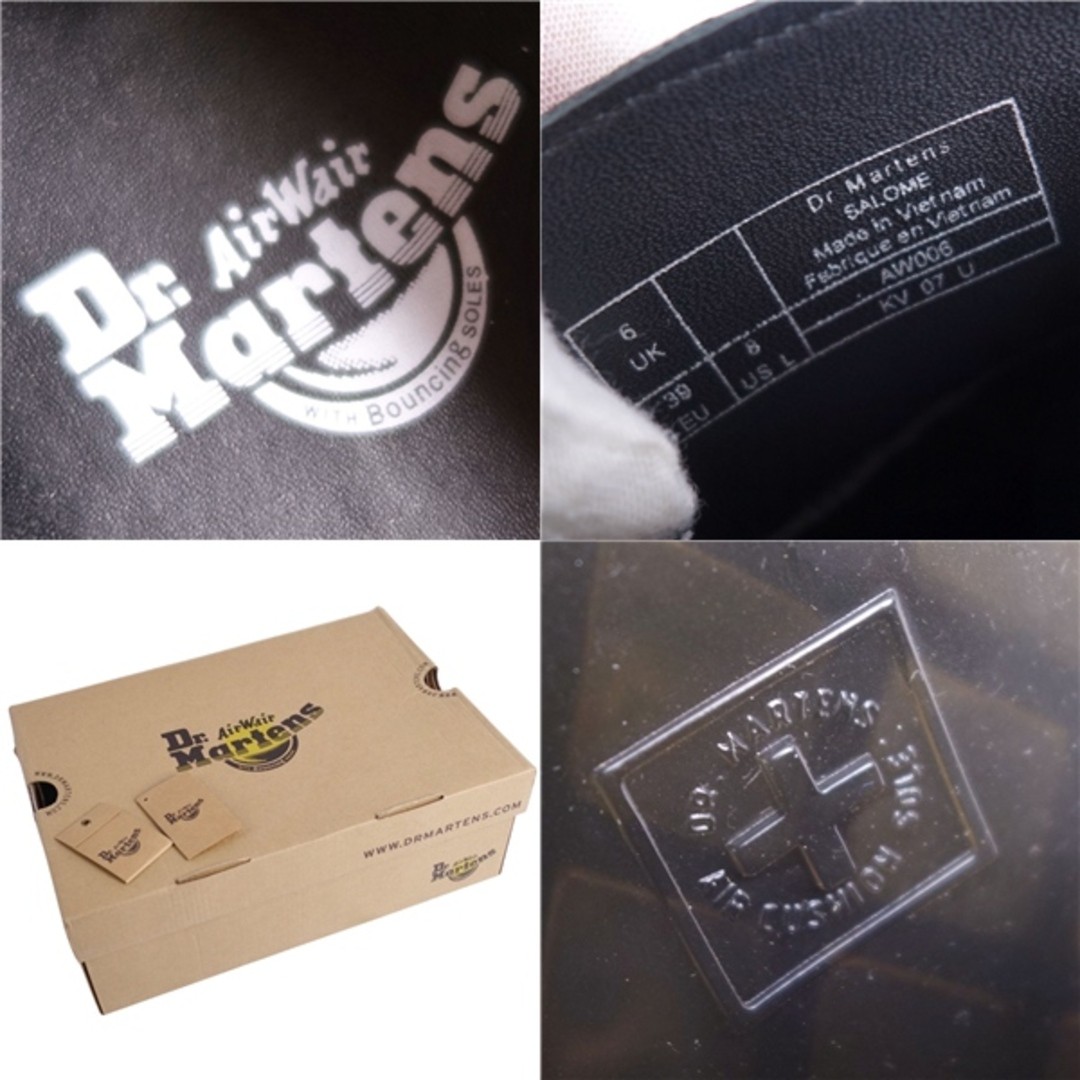 Dr.Martens　SEIRENE SALOME　4ホール Dr. Martens Dr.Martens Boots Salome 4 Hole Leather Shoes
