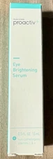 New Sealed PROACTIV+ EYE BRIGHTENING SERUM .5 oz Bottle Acne Care Plus Treatment