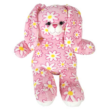Build A Bear Daisy Easter Bunny Rare Retired Original Pink White Yellow BAB 16"