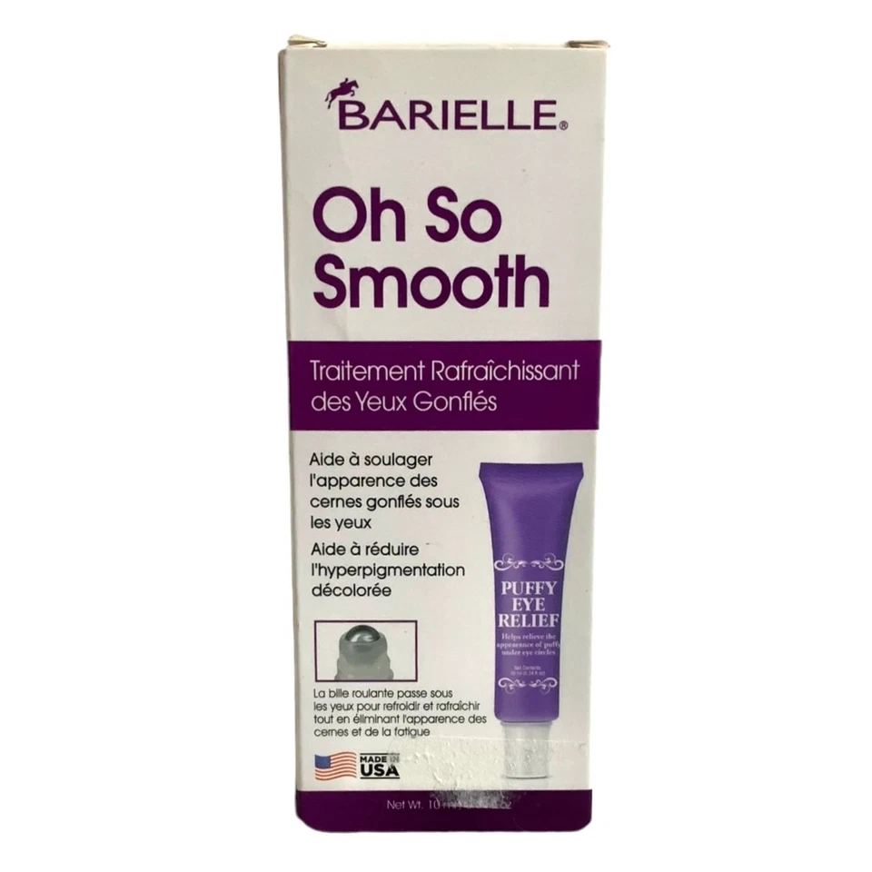 Barielle OhSoSmooth Cooling Puffy Eye Gel Dark Circle Treatment NIB - Image 4 of 4