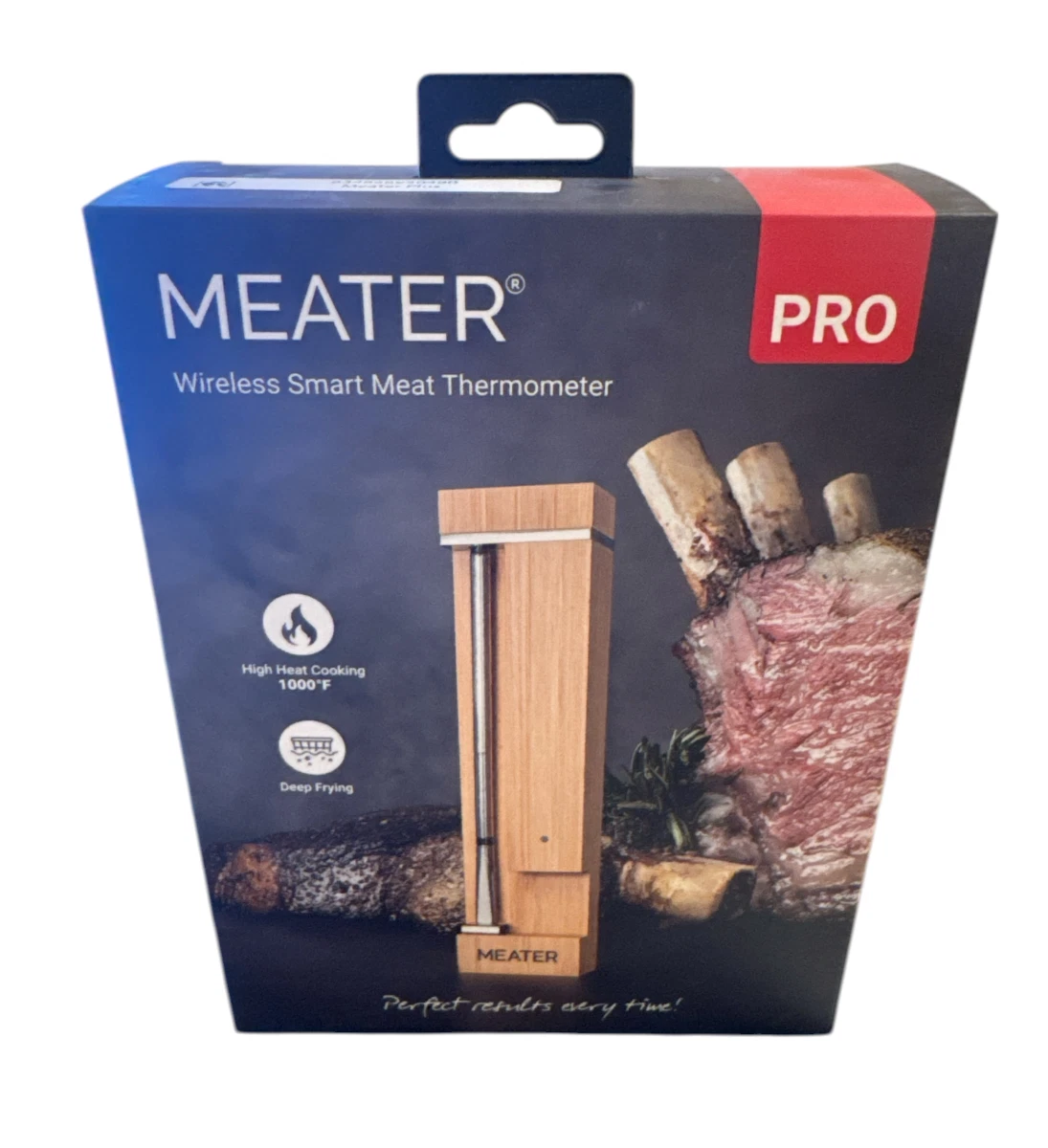 MEATER Pro Smart Wireless Meat Thermometer 1000°F Long Range BBQ
Opens in a new window or tab