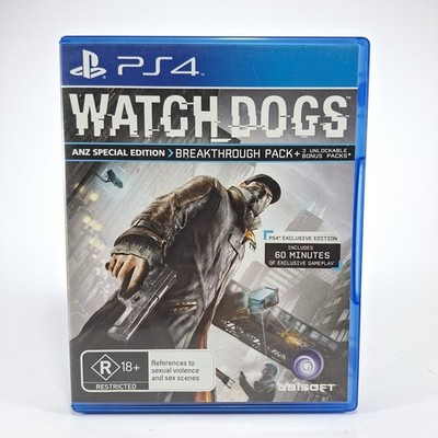 Watch Dogs ANZ Special Edition Breakthrough - PlayStation 4 (PS4) Complete PAL