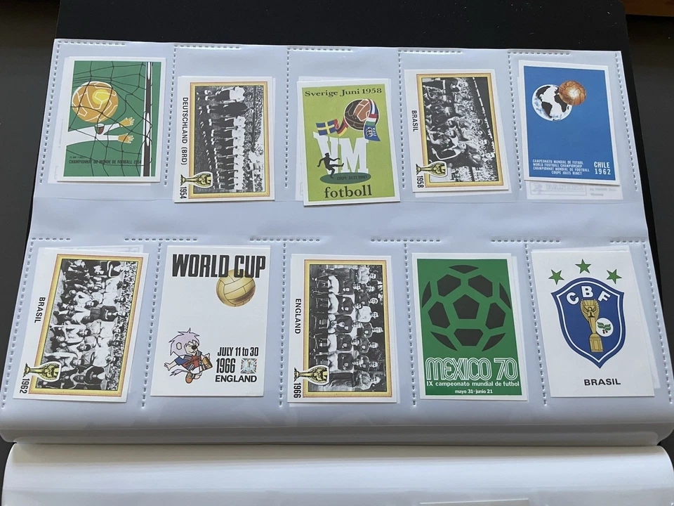 Panini Album World Cup Story Set Stickers Complet Full - Photo 2/4