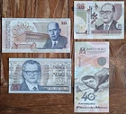 BANK DE MEXICO 4 diff. SPECIMEN banknotes, see imgs., mint crisp, scarce issues