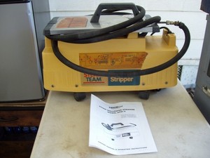 HIRETECH HTW HTW-5 COMMERCIAL STEAMER WALLPAPER STRIPPER DECENT + ISSUE